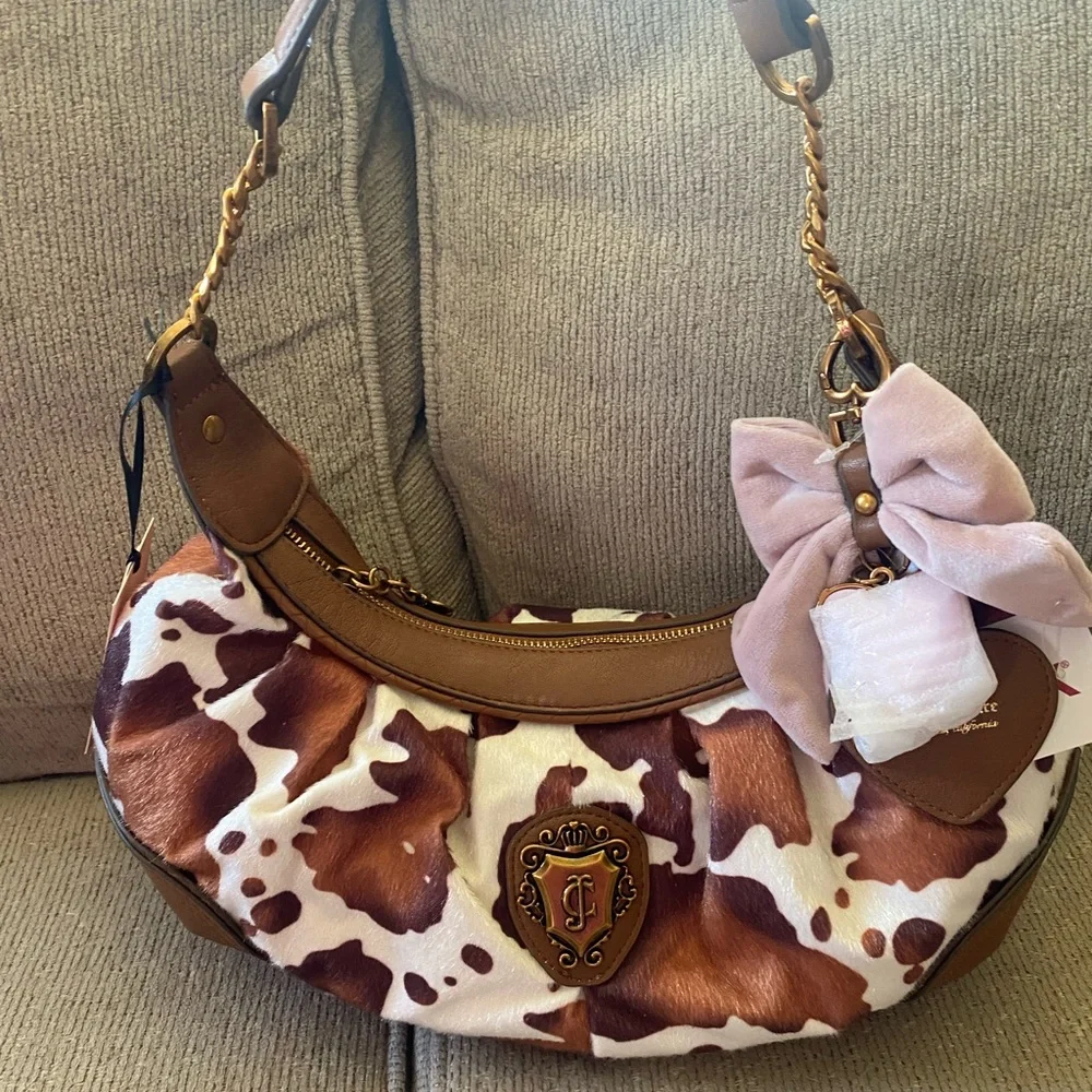 Juicy Couture Romance Cow Hobo/Coho